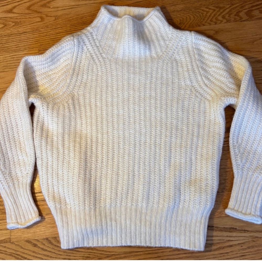 MADEWELL Loretto Mockneck Pullover Sweater